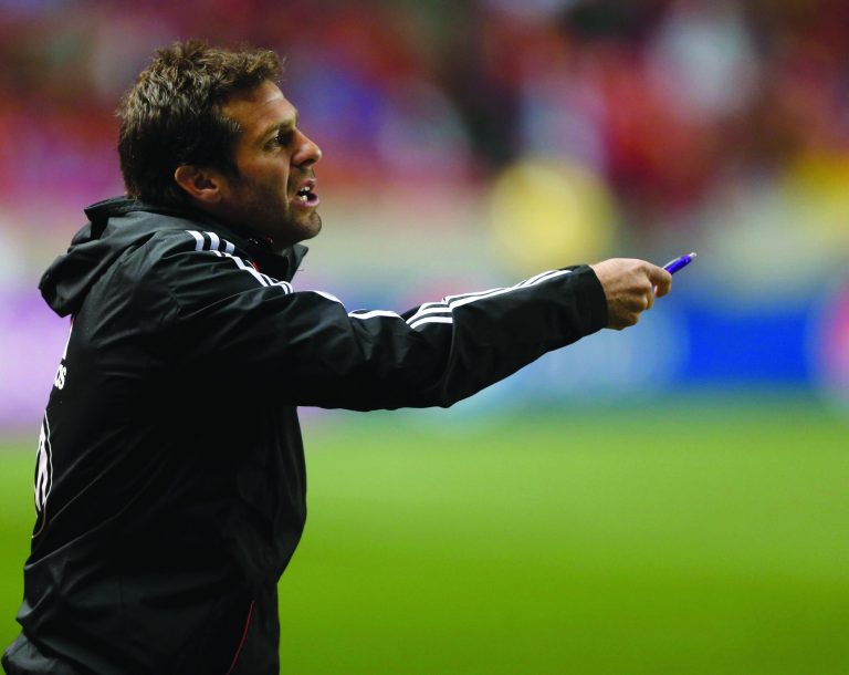 George Frey/Getty Images
Coach Ben Olsen and D.C. United will play their postseason opener at RFK Stadium.