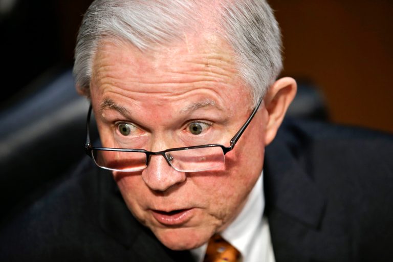 Senate Judiciary Committee member Sen. Jeff Sessions, R-Ala., described the immigration reform bill as a âsecret agreementâ that was âdrafted in secretâ in the course of âsecret negotiations.â (AP Photo/J. Scott Applewhite)