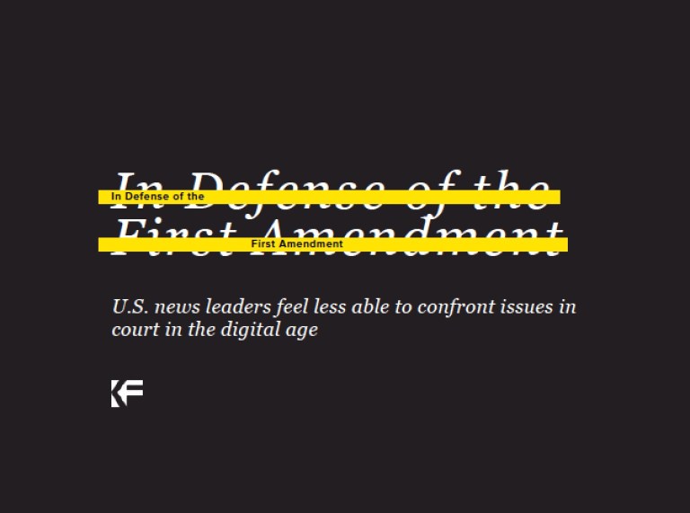 America’s top editors say they’re too broke to fight for First Amendment