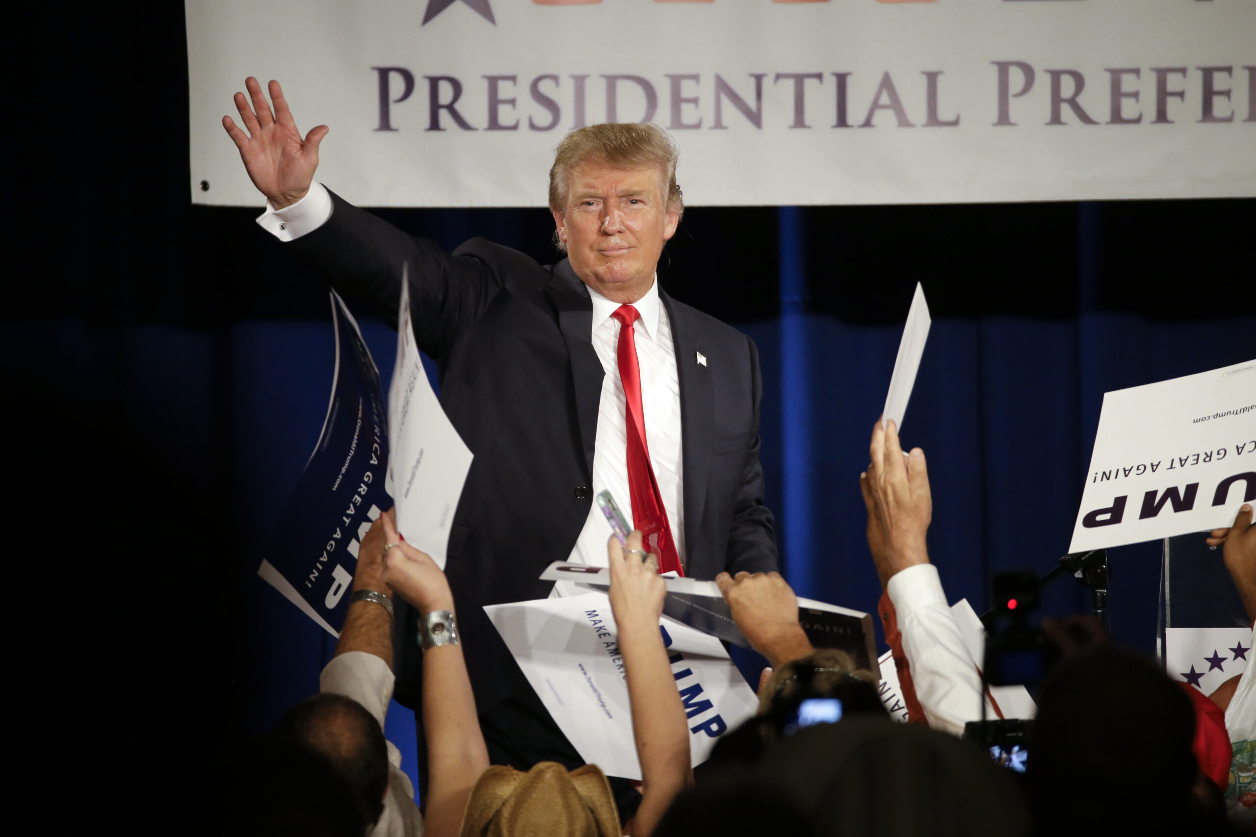 Trump shifts campaign focus from ‘me’ to ‘we’