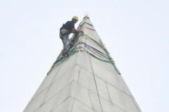 Washington Monument inspection delayed by lightning fears