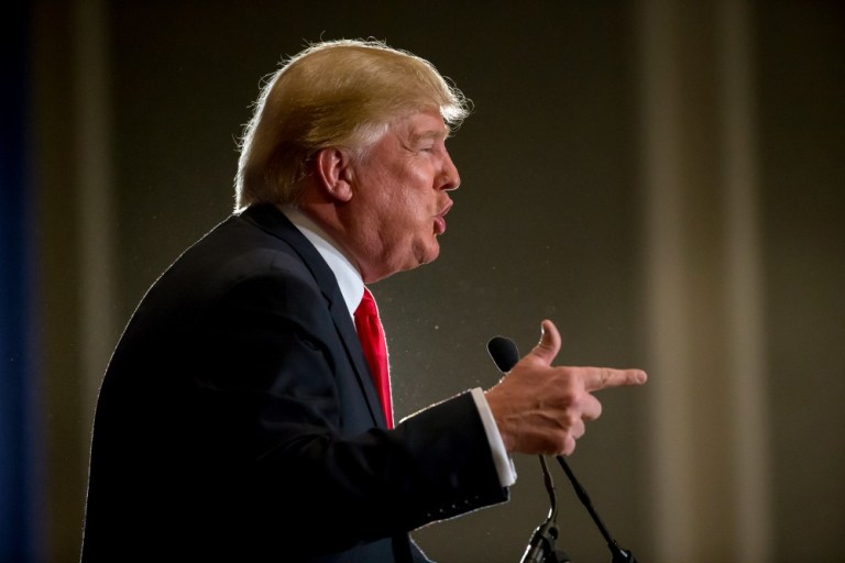 Donald Trump's threatened tariff war against Mexico is akin to a madman's threat to douse his roommate's apartment with gasoline and burn it to the ground. (AP Photo)