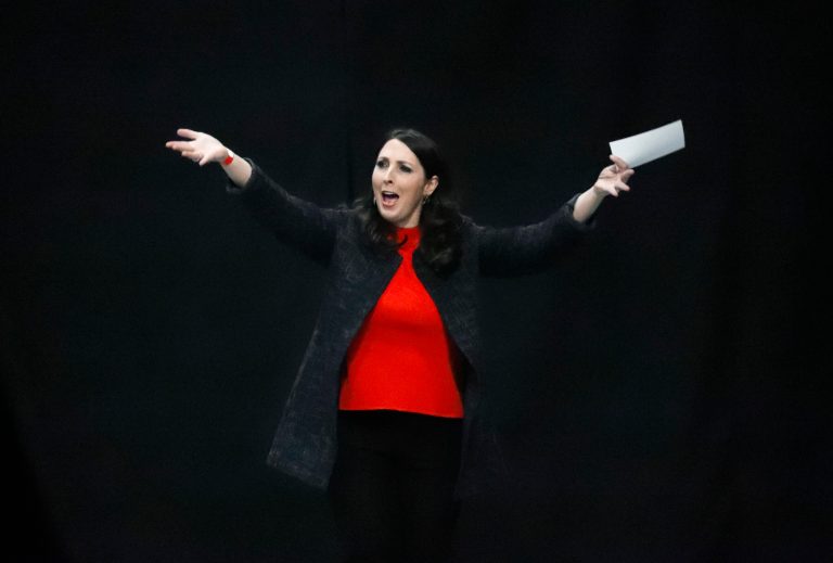 President-elect Trump has selected Ronna Romney McDaniel to serve Republican National Committee chair in 2017, the RNC said Wednesday. (AP Photo/Paul Sancya)