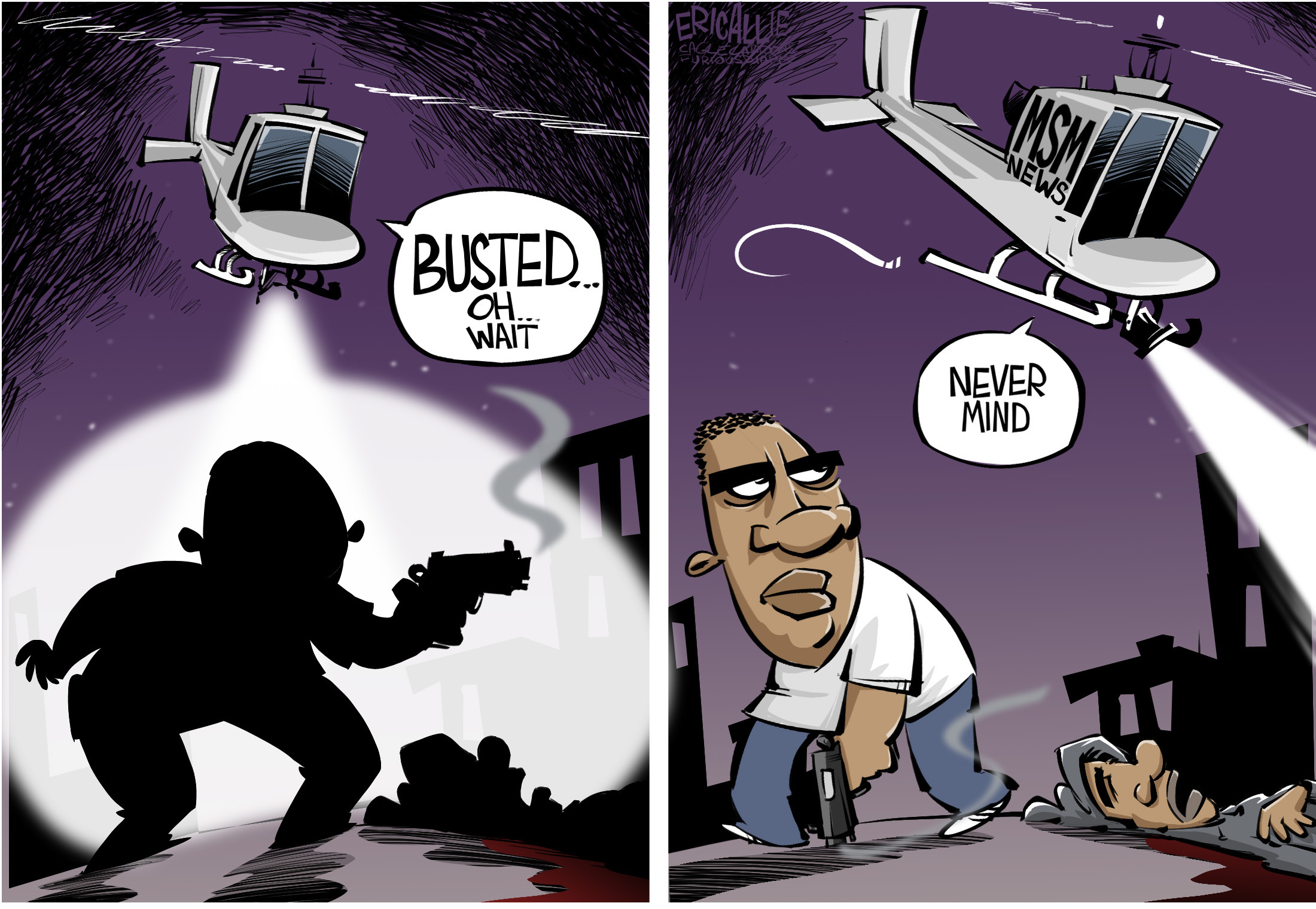 Editorial cartoon: What’s in a crime?