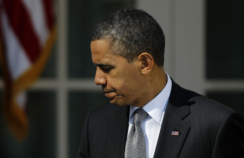 Pundits gasp as economy dents Obama’s poll numbers