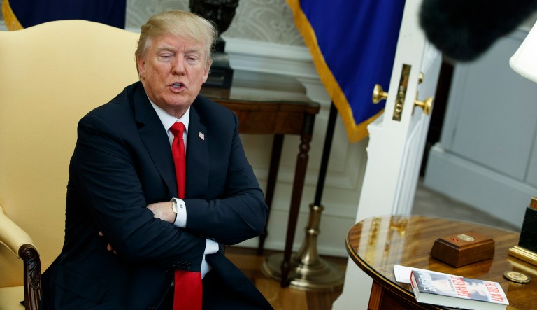 President Trump tweeted Monday morning, 