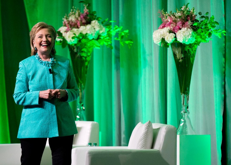 Former U.S. Secretary of State Hillary Rodham Clinton discusses her new book 