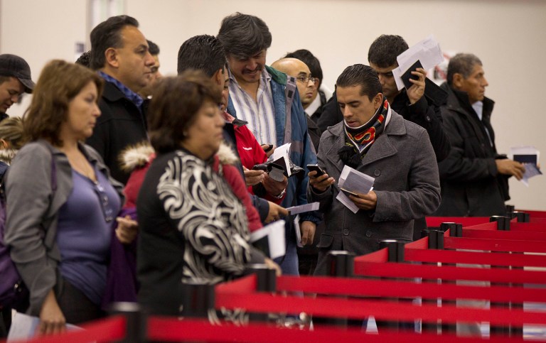 The Republican Party defeated a proposal that would have called for greater scrutiny of individuals entering the U.S.. (AP Photo/Julie Jacobson)