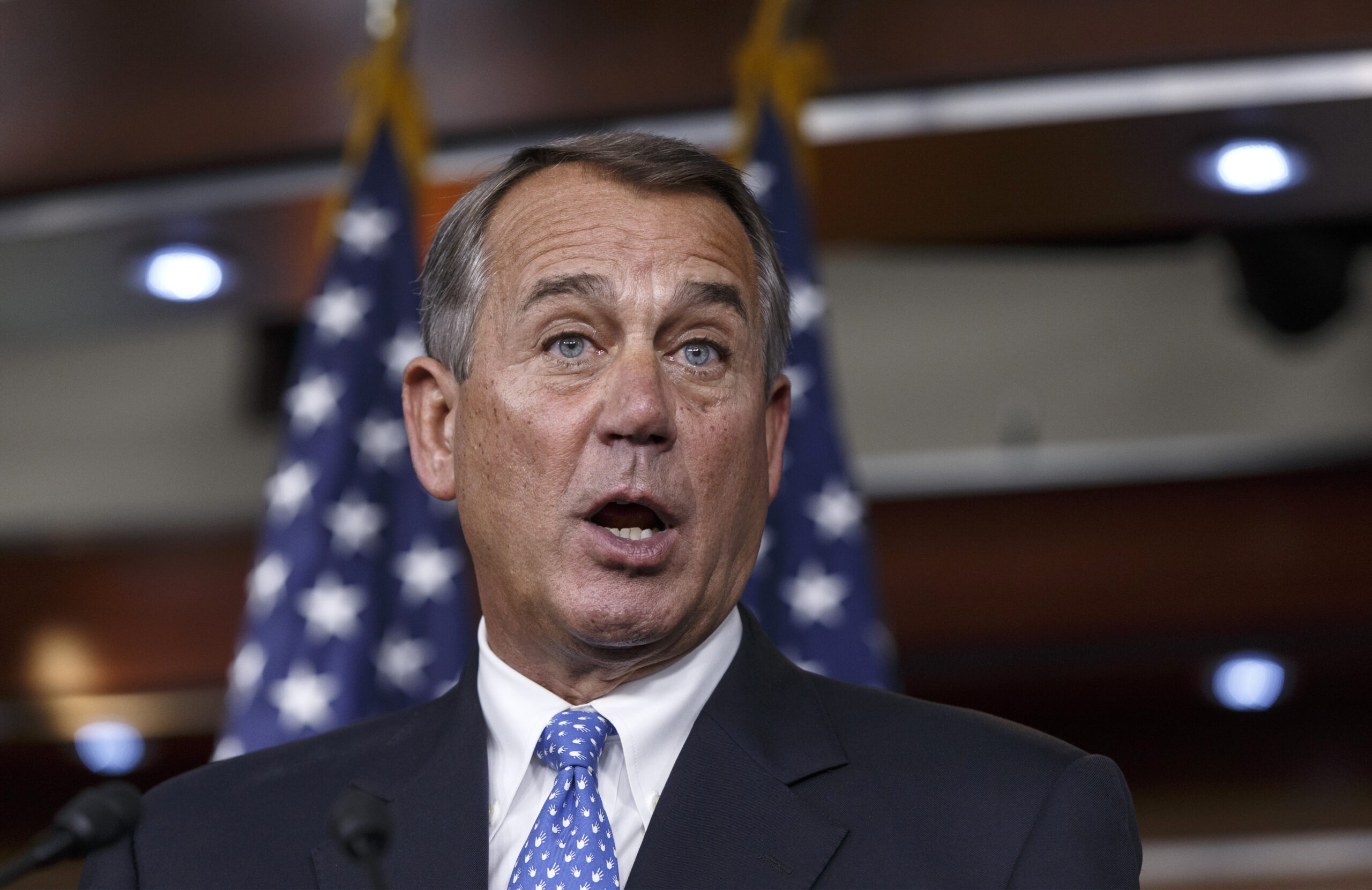 John Boehner tells Jay Leno life’s too good to be president
