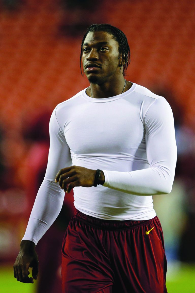 Rob Carr/Getty Images
Redskins quarterback Robert Griffin III threw 20 touchdowns passes this season.