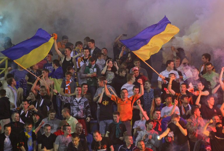 Ukraine, Russia spar over soccer in Crimea