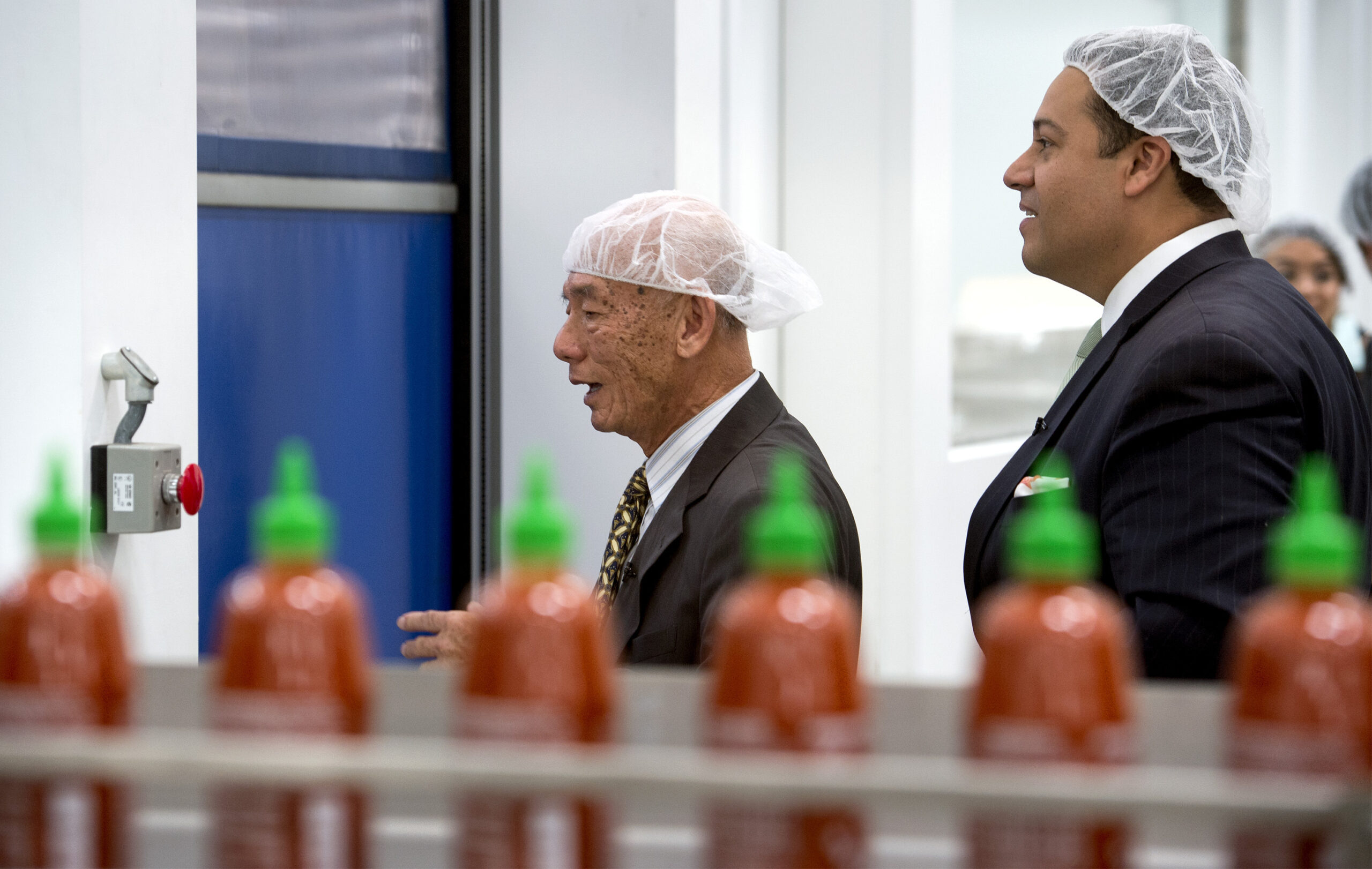 Texas lawmakers tour embattled Sriracha plant