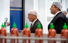 Texas lawmakers tour embattled Sriracha plant