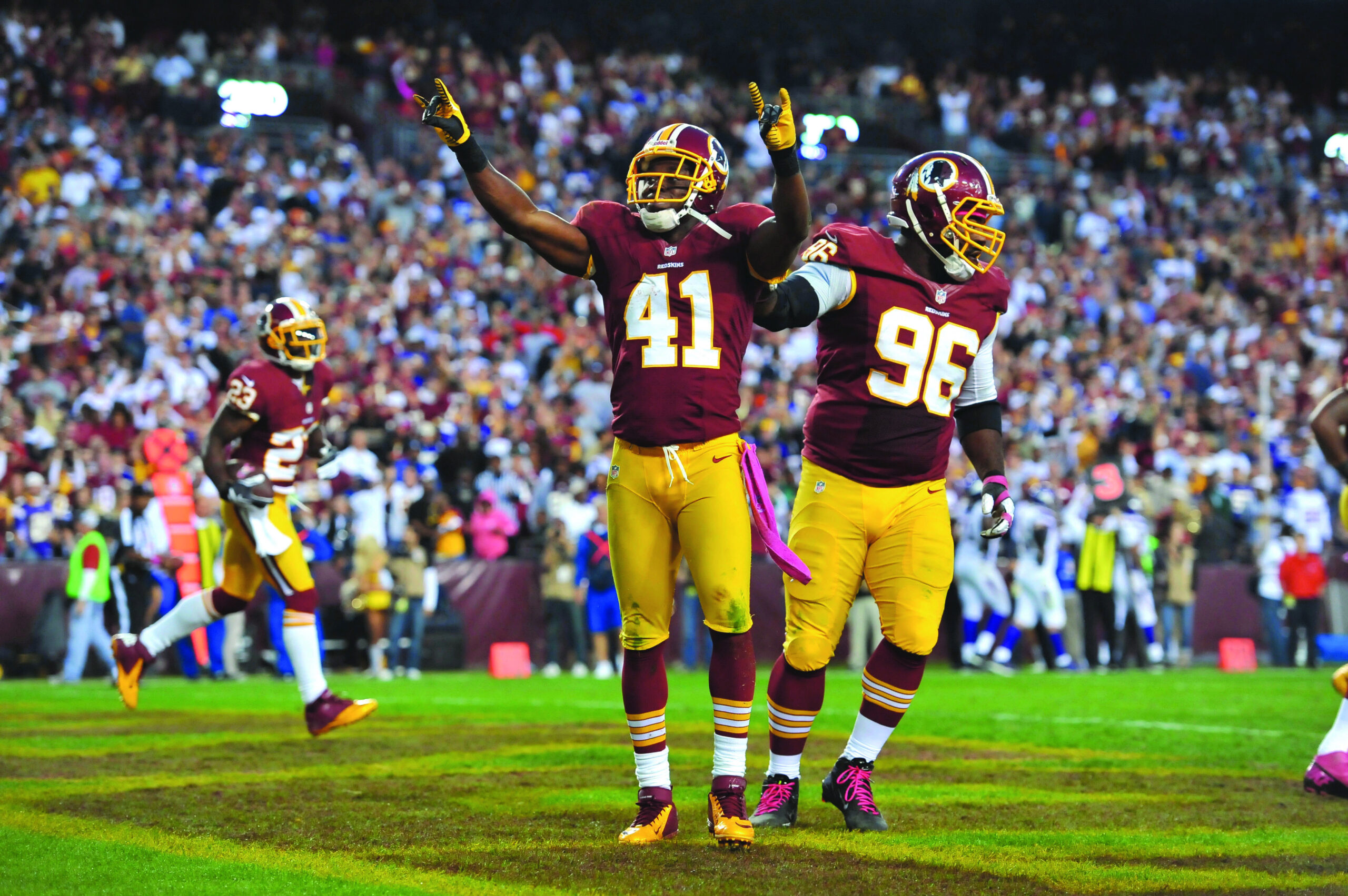 Redskins’ defense does its share in victory over Vikings