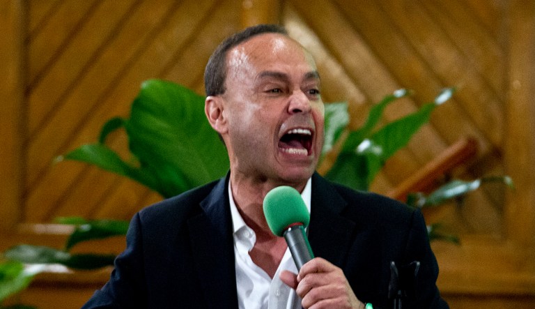 Rep. Luis Gutierrez D-Ill., said Thursday that President Trump's behavior regarding immigration reform is a product of racism. ( AP Photo/Jose Luis Magana)