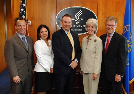 Tommy Thompson’s shilling for a biotech client