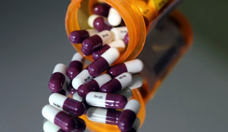 Senate Democrats are expected to push a comprehensive drug pricing reform bill across the finish line ahead of the Midterms. In this June 15, 2018 photo, pharmaceuticals are seen in North Andover, Mass. (AP Photo/Elise Amendola)