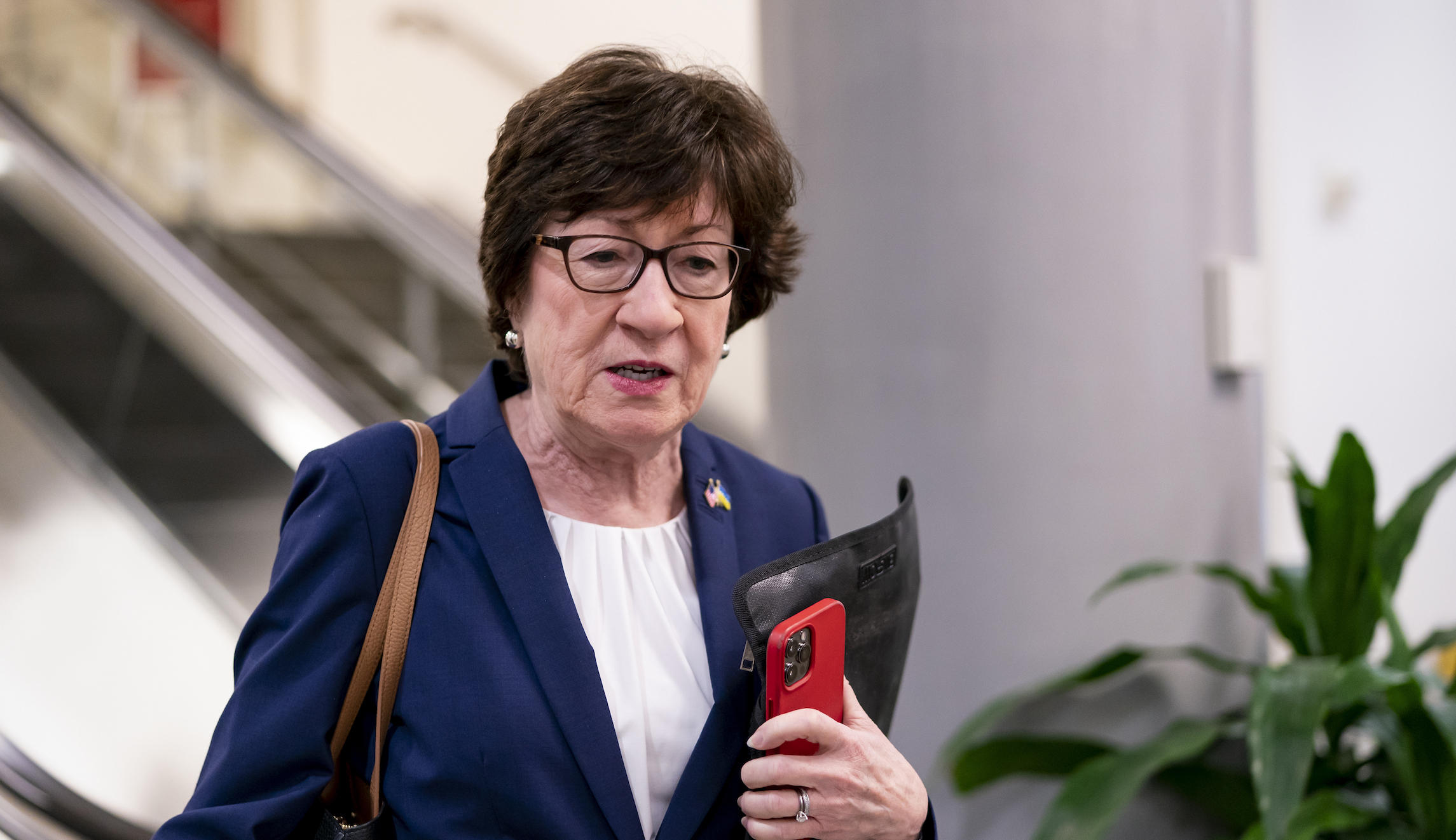 The lumpen grumpy Left meets to talk with Sen. Susan Collins