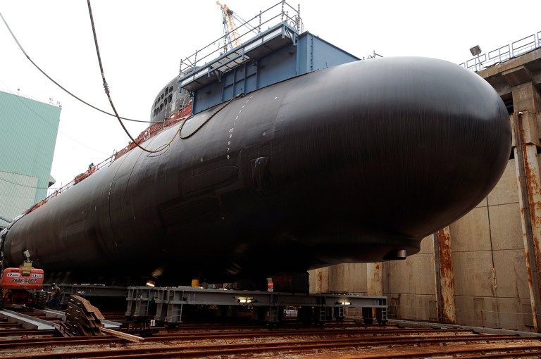 General Dynamics announced on Wednesday that its $7.7 billion second quarter revenue achieved $758 million in net earnings, due in part to an increase in their aerospace division and submarine production lines. (AP Photo/Jessica Hill)