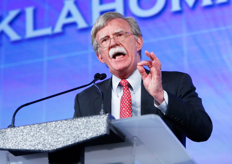 Bolton, who served under George W. Bush, is a candidate for a senior job in the State Department under Trump. (AP Photo/Alonzo Adams)