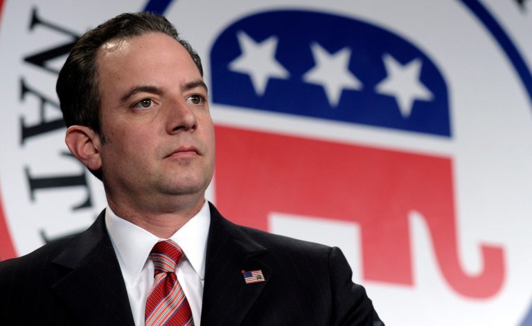 Republican National Committee chairman Reince Priebus speaks at the RNC winter meeting in Washington on Friday. (AP Photo/Susan Walsh)
