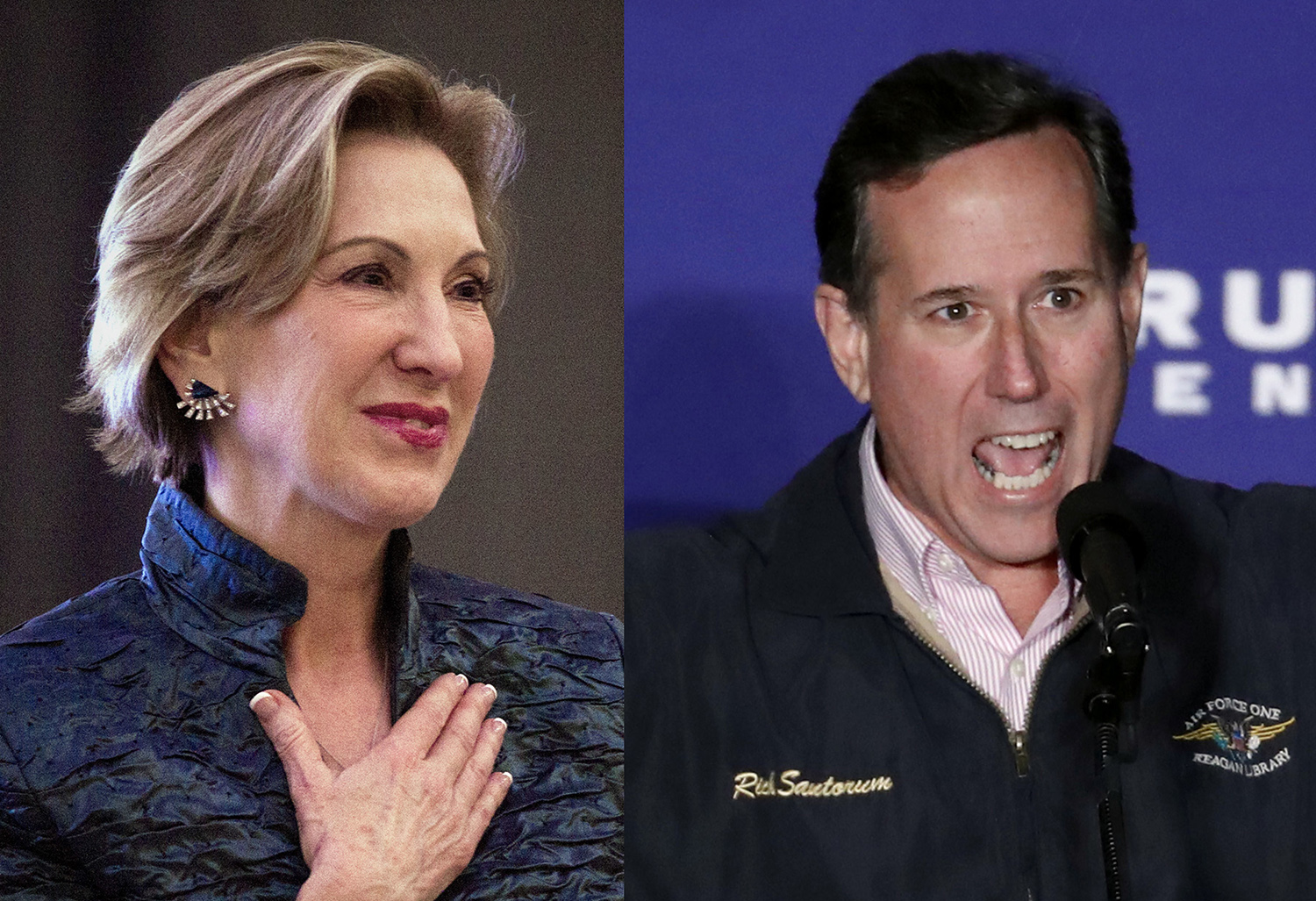 Trump to meet with Carly Fiorina, Rick Santorum