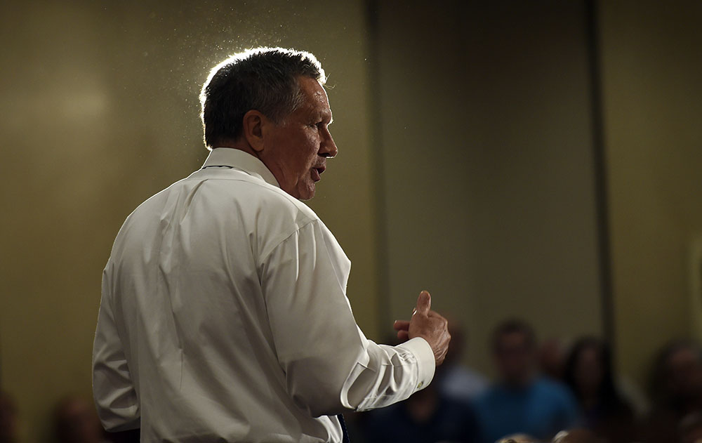 Kasich takes Manhattan