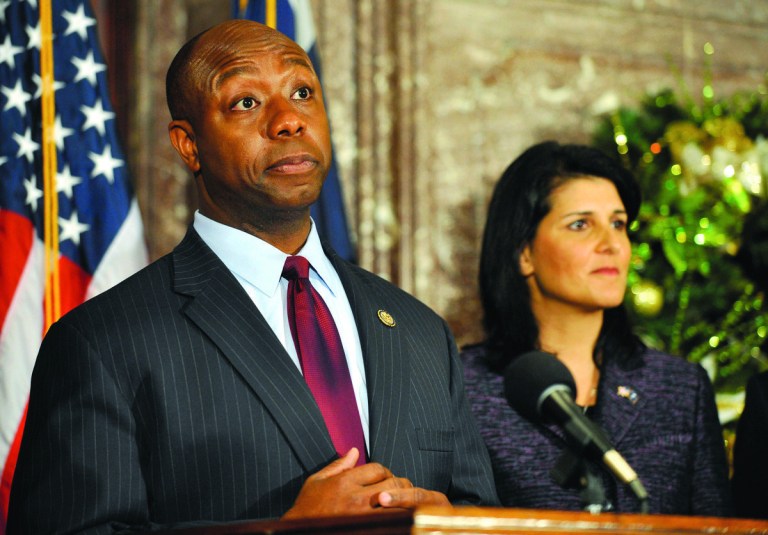 Scott poised to become first black Republican senator in 34 years