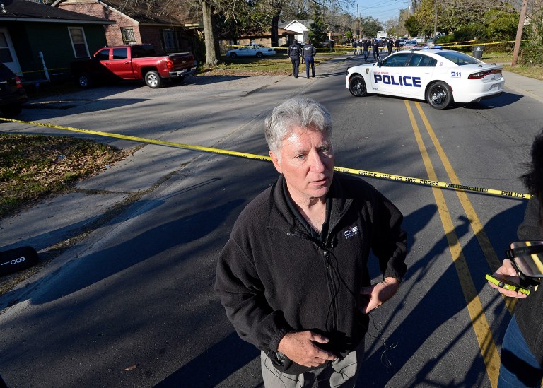 According to The Advocate, Hillar C. Moore has a long professional relationship with the parents of Officer Blane Salamoni, who allegedly shot Alton Sterling. (AP Photo)