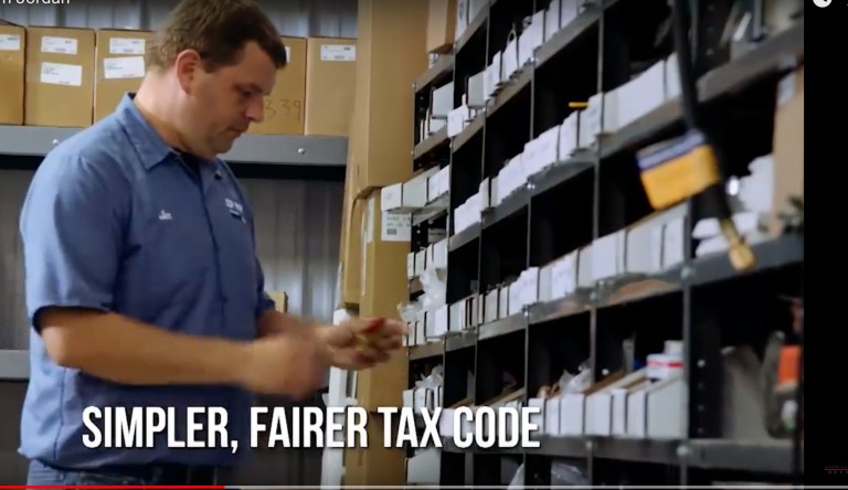 The American Action Network introduced a new 30-second television spot that it said will run in 23 districts of House Republicans. (Screengrab)