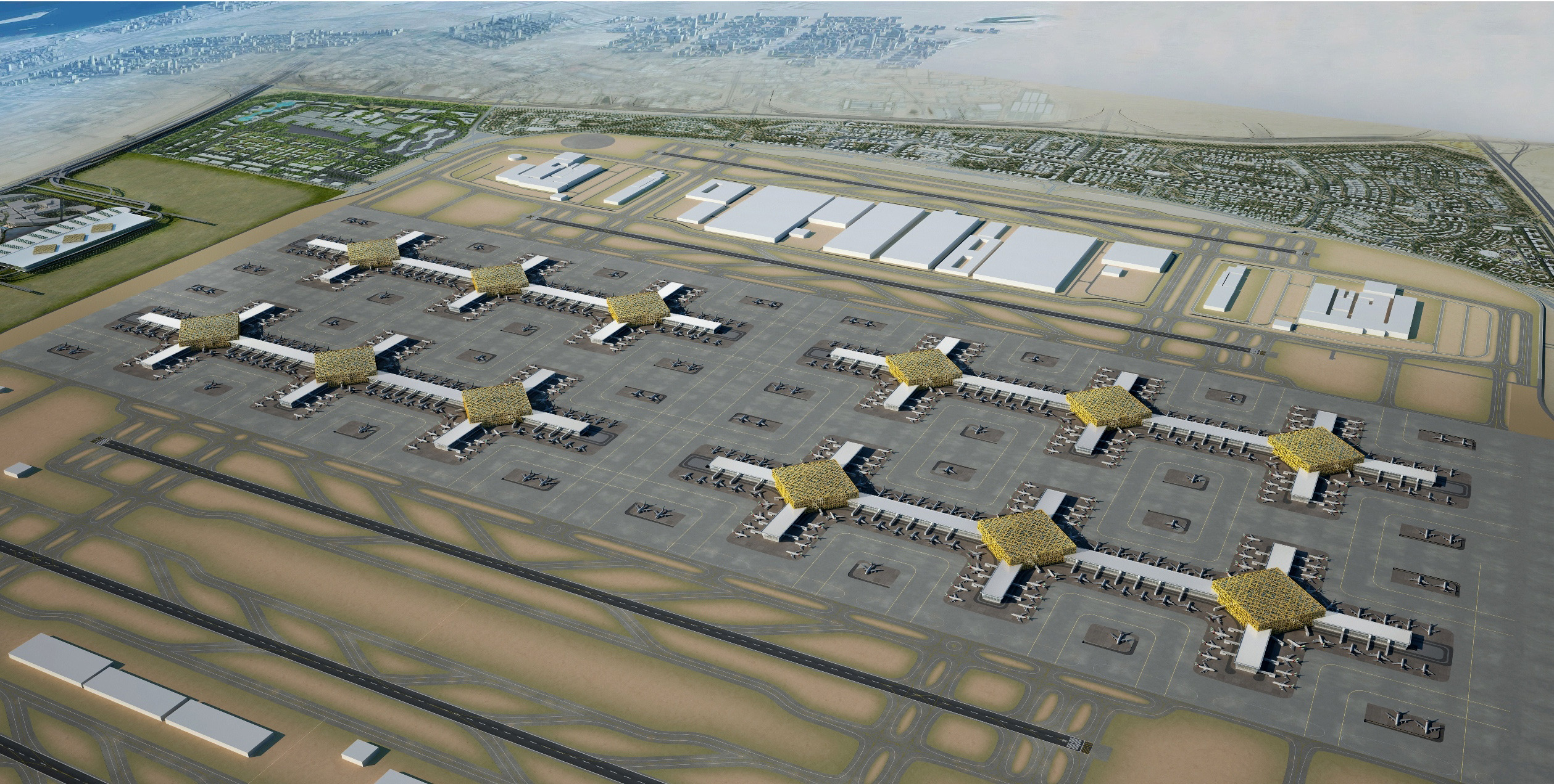 Dubai pushes ahead on world’s biggest airport plan