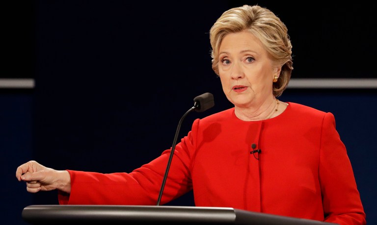 We jumped into the path of a different bullet. (AP Photo/David Goldman)