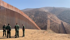 New border wall in San Diego forces smugglers out to sea, where federal agents wait