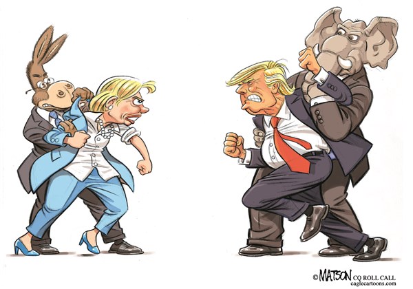 Editorial cartoon: Let me at ’em