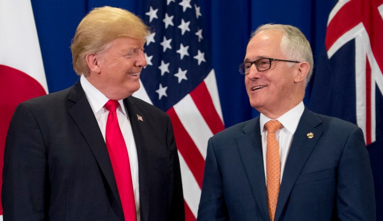 President Trump and Australian Prime Minister Malcolm Turnbull have had a rocky relationship in the past. Trump once called a phone call with his Australian counterpart as his 