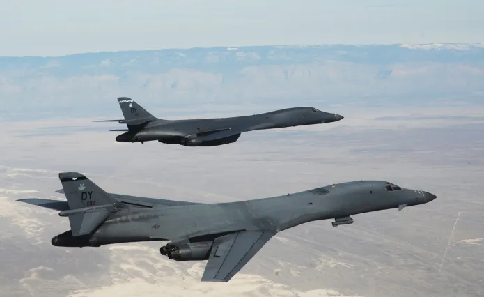 The US deployed two supersonic bomber jets to the Venezuela coast