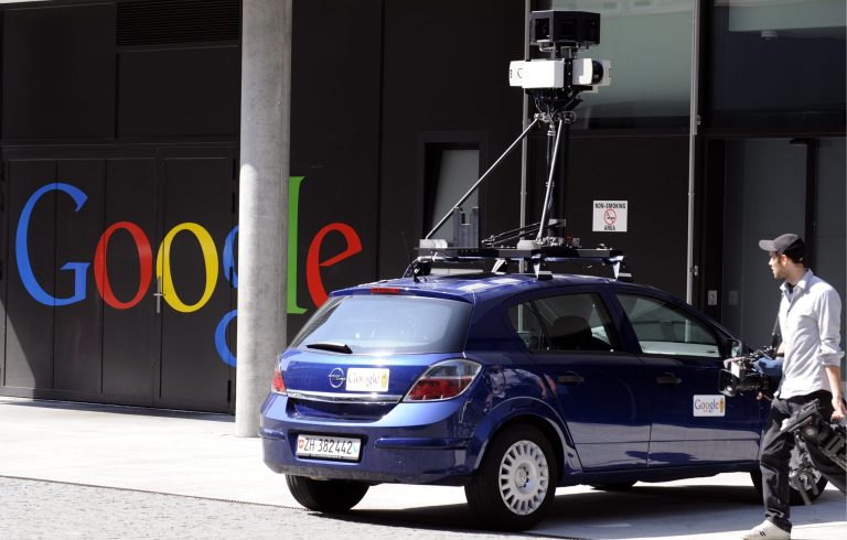   FILE - In this Aug. 18, 2009 file picture a Google Street View car stands at the company's office in Zurich Switzerland. Switzerland's supreme court has ruled that Google doesn't need to be perfect when it comes to privacy. The Internet giant has won a partial repeal of a lower court decision that required the company to guarantee absolute anonymity for people pictured in its popular Street View service. It must be accepted that up to a maximum of 1 percent of the images uploaded are insufficiently anonymized,