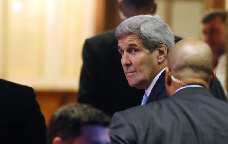 U.S. Secretary of State John Kerry said Saturday that the U.S. and others must 