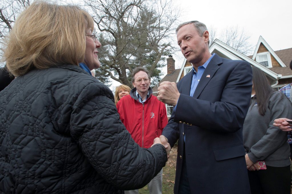 Lone O’Malley caucusgoer ‘surprised to be the only one’