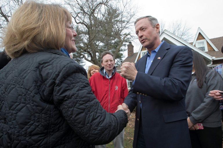 O'Malley received just one vote in a room where an initial count revealed 141 attendees. (AP Photo/Mary Altaffer)
