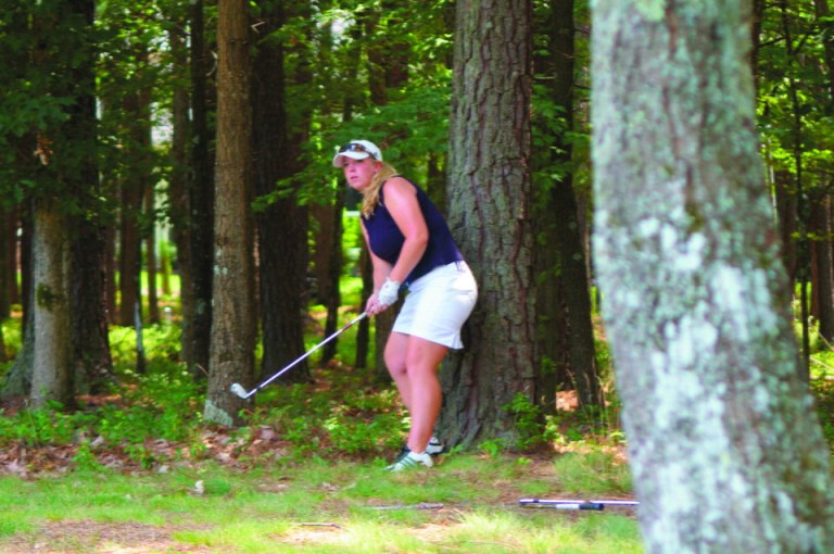 Kevin Dunleavy/The Washington Examiner
Tree trouble at No. 14 didn't keep Amanda Steinhagen from winning the Virginia Women's Stroke Play Championship.