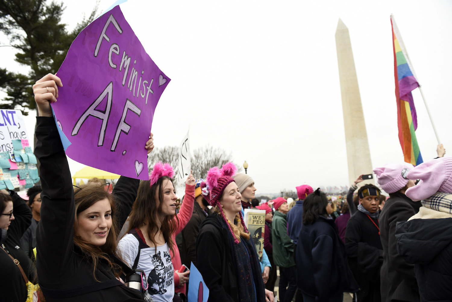 Women’s March protesters had surprising message for conservatives