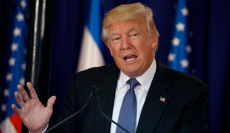 White House officials confirmed Thursday afternoon that President Trump will leave the climate change deal. (AP Photo/Evan Vucci, File)