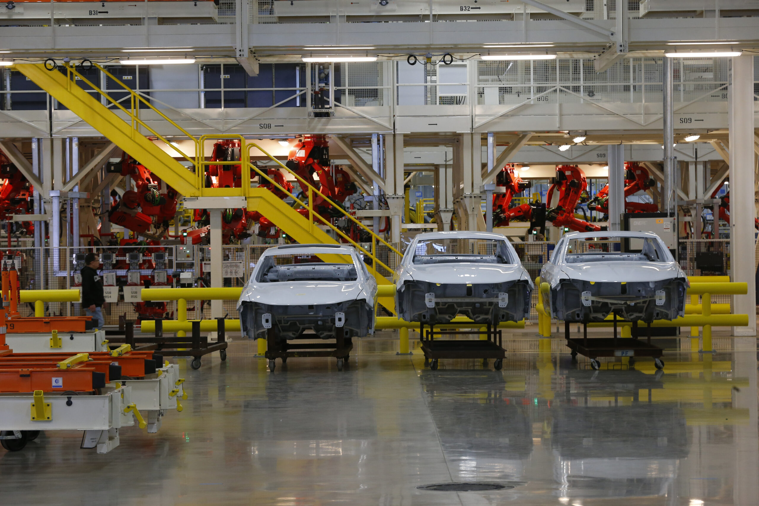 Large majority of car manufacturing now in right-to-work states
