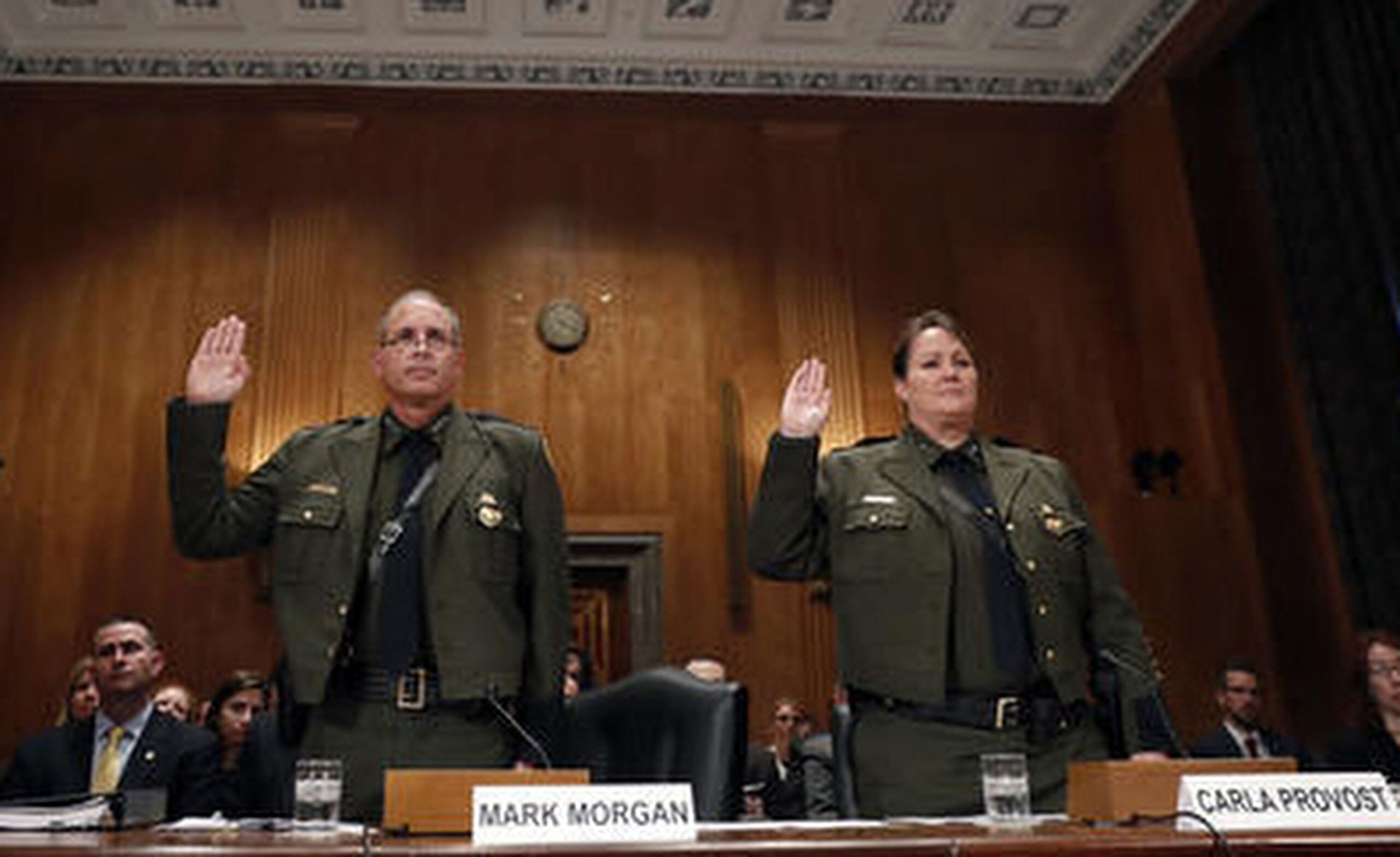 Border agents find 14 illegal immigrants hiding in dump truck