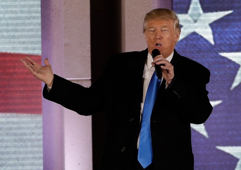 President-elect Trump promised his supporters 