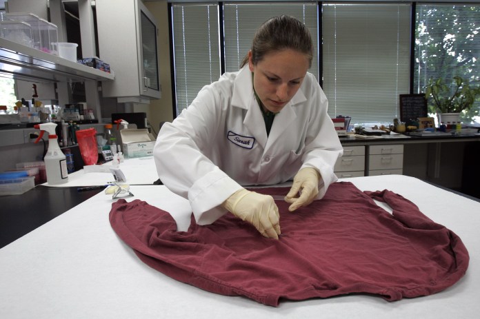 Blood evidence helps to prove whether an alleged case of sexual assault actually occurred.Â (AP Photo/Elaine Thompson)