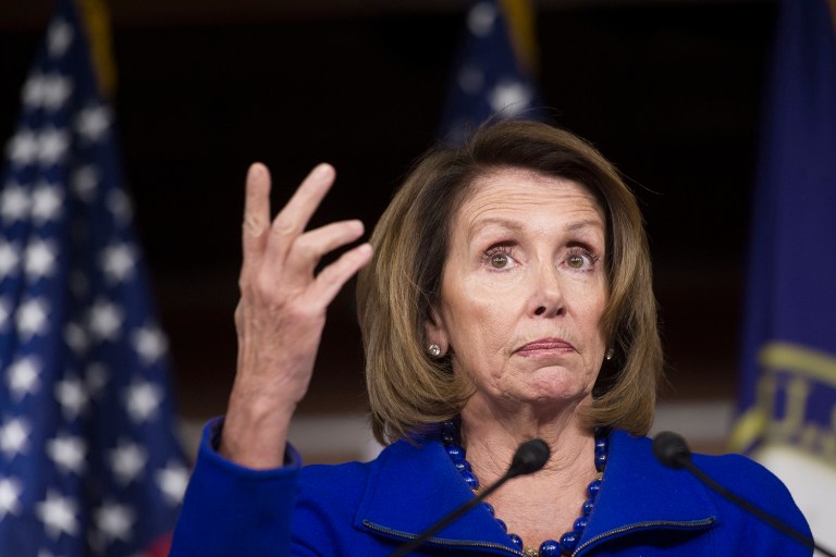 House Minority Leader Nancy Pelosi said Wednesday that she feels 