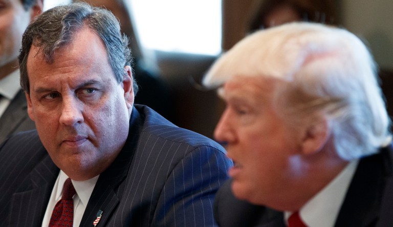 Christie was asked on MSNBC what he owes the president and whether he thought his loyalty was returned. (AP Photo/Evan Vucci)