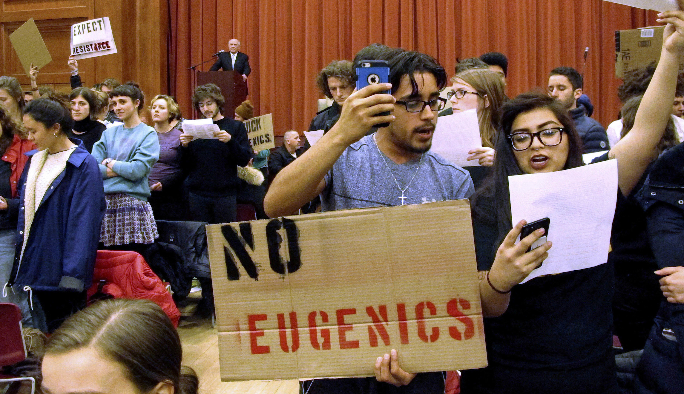 Student newspaper editor criticized for printing ‘jarring’ photo of Charles Murray